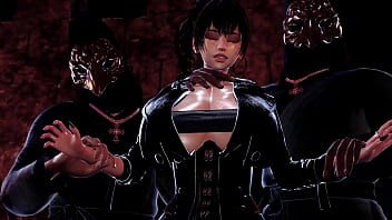 Slutty Witch Gets Gangbanged!