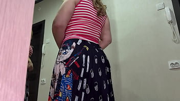 I Saw My Stepmom Standing In Front Of The Mirror And Took Her Big Ass