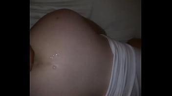 Quickie Cumshot On Wife' Ass