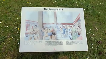 I Found Myself In A Roman Exercise Hall On My Run This Morning.i_m Now Heading For Coventry To Pick Up Teddy Bears And Sh...