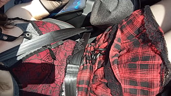 Sissy Stacey Savage (zsexy69) Showing Off Sexy Outfit In San Antonio Texas