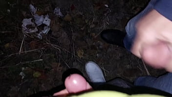 Public Cruising In Local Forest Becomes Hotter When A Thick Mature Load Creampies Young Twink Mouth