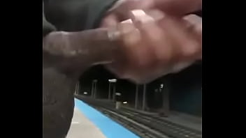 Public Outside Train