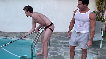 Reese Rideout And Adam Awbride In _pool Pounding_