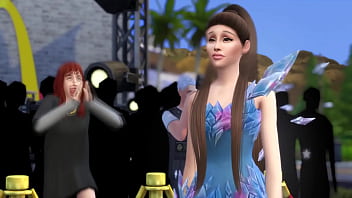 Dexter Uses X-ray Glasses To See Everyone Naked - Sims 4