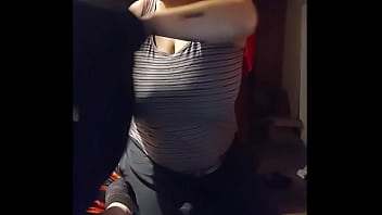 Ivy Knockerz Gives A Blowjob With Her Tits Out