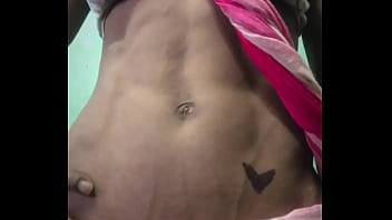 Hot Navel Whore Teasing Navel In Extreme Low Hip Saree