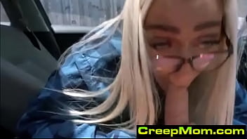 Stepmom Gives Me Car Head@creepmom