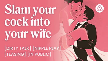 Bride Begs For Husband' Cock During Wedding Ceremony | Husband' Deep Finish | Taking My New Wife Hard