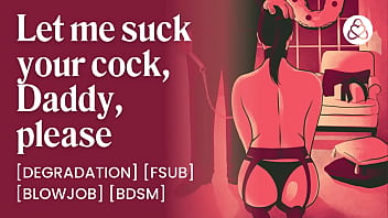 Facial On Submissive Brat | She Wants To Be Daddy' Sexual Toy | Bdsm Role Play