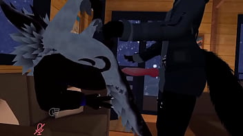 Fur Gets Ass Filled With Cum