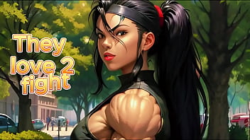 These Girls Love To Fight And Look Damn Good Doing It. #streetfighter #streefightinggirls #aiart