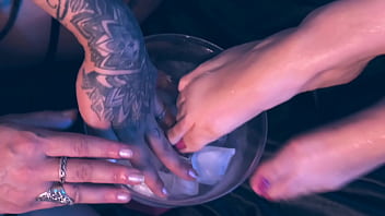 Sluts Get Hot When Their Feet Are Teased With Ice