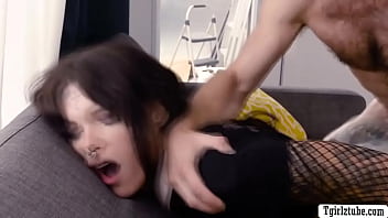 Shemale Amy Nosferatu Analed By New Roommate