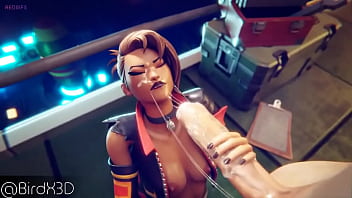 Dynamo Tntina - Blowjob Break (birdx3d)