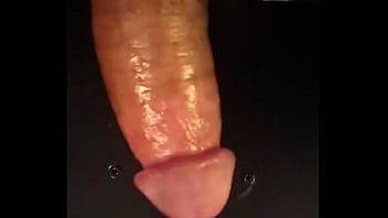 White Cum On A Black Background