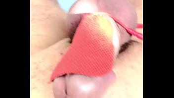 Athletic Guy With Tens Unit Electro Edging