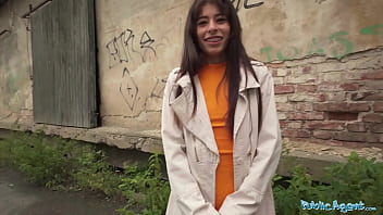 Public Agent Horny Slim Babe Is Fucked Hard In The Back Of A Transit Van