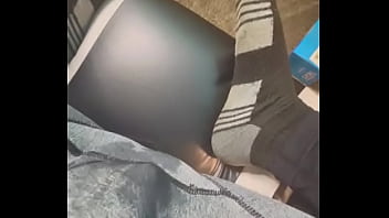 Squirt In Grey Leggings