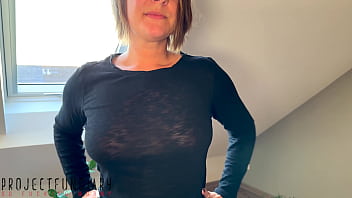 Hot Slut Wearing White Leggings, Black Suede Overknee Boots And Latex Gloves For Spreading Ass Sex - Projectfundiary