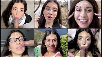 Facial Compilation Cum On Face Cumshot In Mouth Swallow Huge Cum