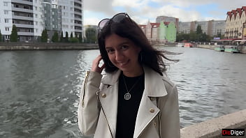 Public Pickup - Girl On First Date Wants Anal Sex In Tight Ass