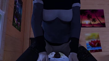 Hot Girl Rubbes Her Friend' Cock