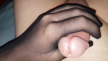 Dani Leg Showing Off Amazing Sexy Legs In Black Pantyhose