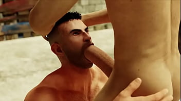 David King X Dwight Blowjob