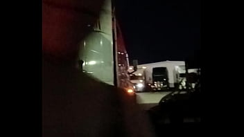 Danielle And Cody Roy Get Caught Red Handed Fucking By Semi Drivers