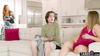 Babysitter Busted Fucking Her Boyfriend By The Milf Home Owner