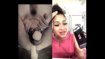 Her Blind-reaction To How I Jerk Off! I Think She Finds It Odd, But Tolerable.