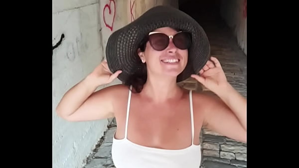 Public Tease And Blowjob From Hot Stepmom