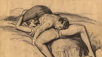 Vintage Erotic Drawings - hairy, cartoon, retro, animation, vintage, art, comic, drawing, illustration - Video 112464