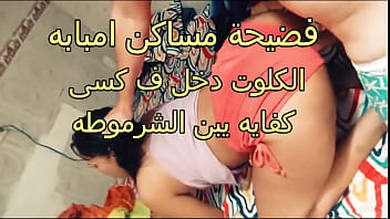 سكس عربى نااار فضيحة امال شرموطة مساكن امبابه الكلوت دخل ف كسى يبن المتناكه