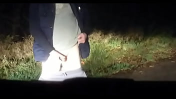 The General Public Flash Near A Busy Road.