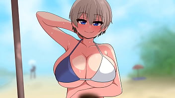 Uzaki Hana Hot Beach Sex