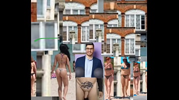 Nudister Half Naked Claims For Human Rights In San Francisco