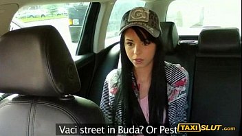Petite Black Haired Amateur Banged For A Free Taxi Fare