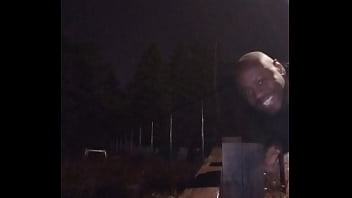 In The Rain And Spreading Buttocks