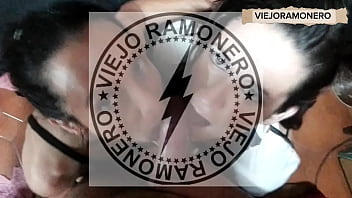 Doble Mamada A Viejoramonero De Ladamadenegrohothot Y Marianahothot