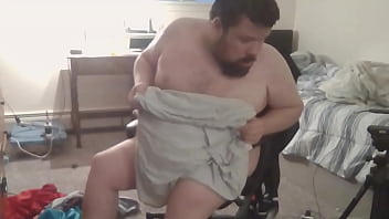 Me Folding Clothes _ Getting Dressed.