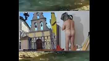 Nudister Naked Paint The Wall #2