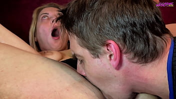 A Wet Tongue Fuck For Her Spread Pussy Is The Best Holiday Gift For A Hot Milf