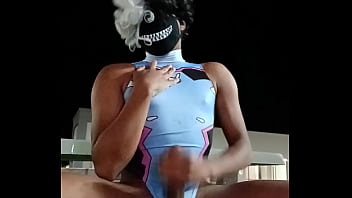 Femboy Having Fun In Public In A Dva Outfit