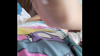 Cumming, Eating My Own Cum, Jacking Off My Uncircumcised Cock, Full Body View. September 26, 2024.