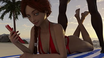 Super Beautiful Ginger Teen Surprised By Massive Black Futa Mommy - Animation Porn