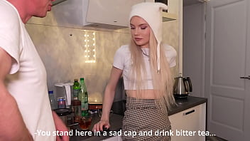 Passionate Sex With Stepdaddy. Stepdaughter Isn_t Turned On By Boyfriend. Daddy Will Fuck Her Better!