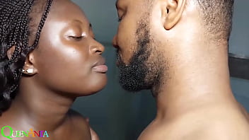 Beautiful Sexy Ebony Having So Romantic
