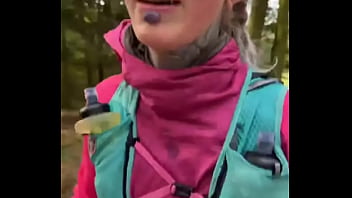 Running A Trail Race#tattoogirl #inkedup #inkedgirl #tattoomodel #tattoorunner #running #trailrunning